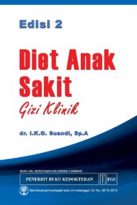 Diet Anak Sakit: Gizi Klinik, Edisi 2