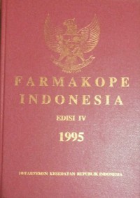 Farmakope Indonesia, Edisi IV