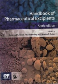 Handbook of Pharmaceutical Excipients, Sixth edition