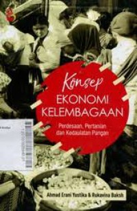 Konsep Ekonomi Kelembagaan