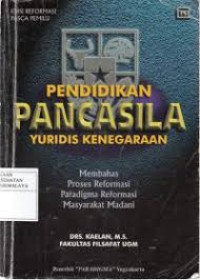 Pendidikan Pancasila Yuridis kenegaraan